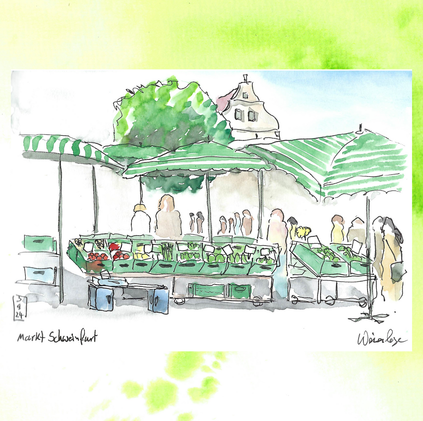 Kalender A4 hoch 'Schweinfurt 2026' kostenloser Versand