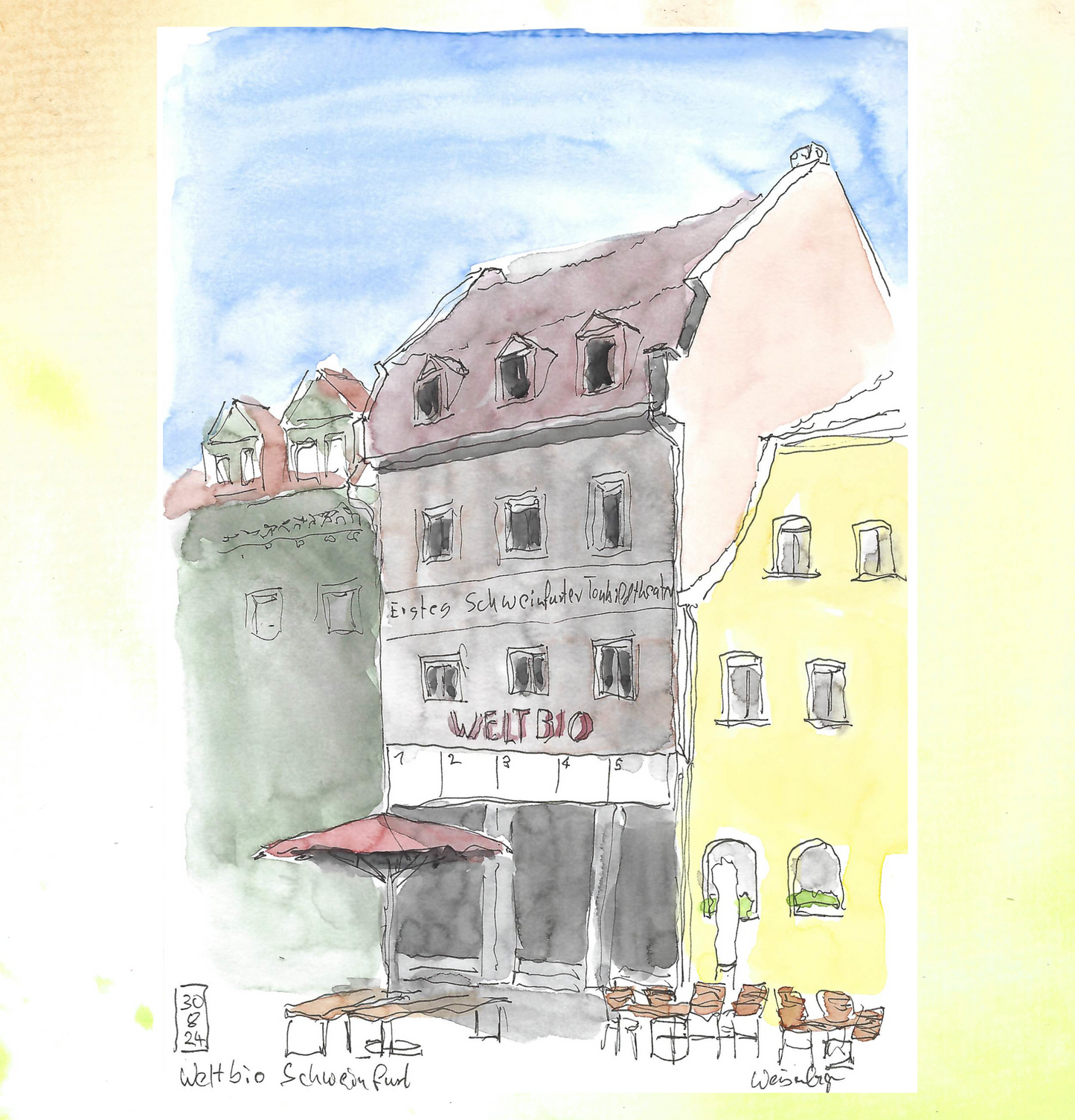 Kalender A4 hoch 'Schweinfurt 2026' kostenloser Versand